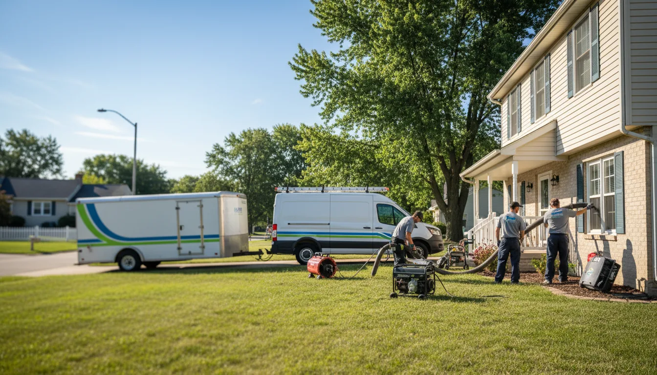 Flooded Basement Restoration And Cleanup With Repair in Roosevelt, MN near me